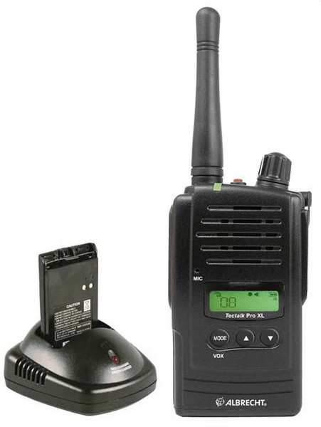 Albrecht Tectalk Pro XL Персональный Цифровой Черный радиоприемник