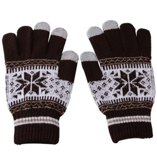Evolve B1_29_5055261815349 Brown Fiber,Nylon touchscreen gloves