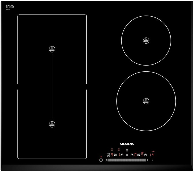 Siemens EH651FT17E built-in Induction Black hob