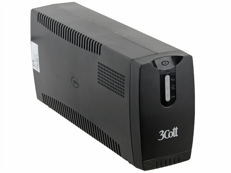 3Cott 1000VA-3SE Line-Interactive 1000VA 3AC outlet(s) Compact Black uninterruptible power supply (UPS)