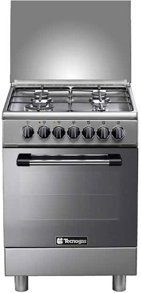 Tecnogas P664MX Freestanding Gas hob A Stainless steel cooker