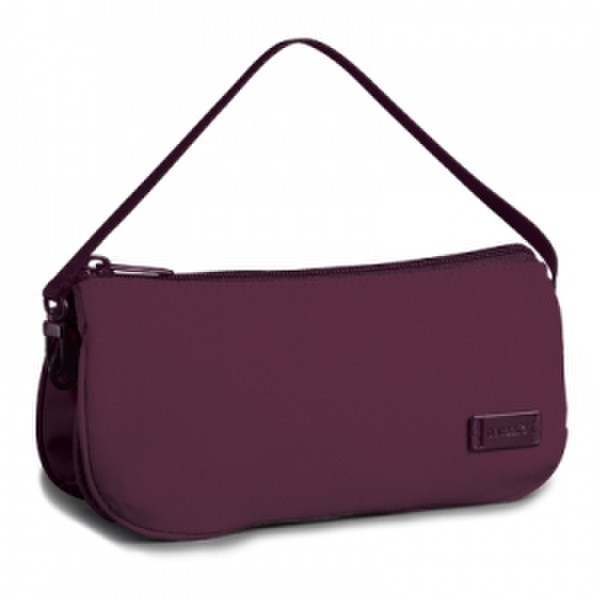 Pacsafe Citysafe 75 GII Fold over clutch bag Nylon Purple