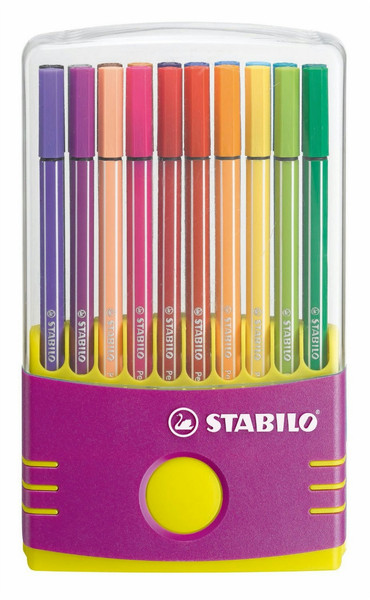 Stabilo 6820-04-02 Multicolour felt pen