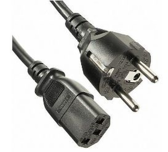 Nilox NX090402101 1.8m CEE7/14 Schuko C13 coupler Beige power cable