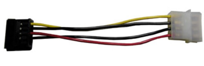 LC-Power ADA-4PIN-SATA 4-polig SATA Mehrfarben Kabelschnittstellen-/adapter