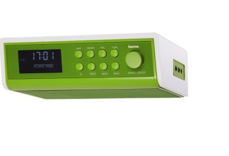 Hama IR320 Internet Зеленый радиоприемник