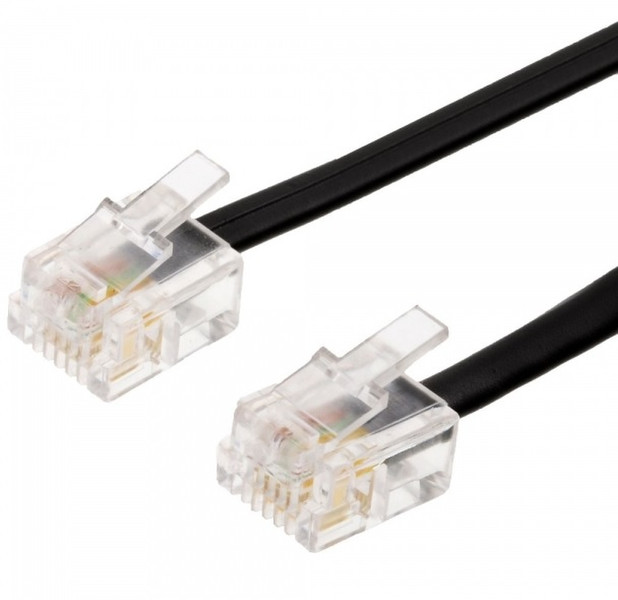 Helos 014050 3m Black,Translucent telephony cable