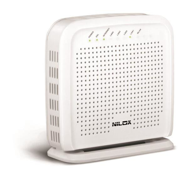 Nilox DAS-1410 Fast Ethernet Weiß