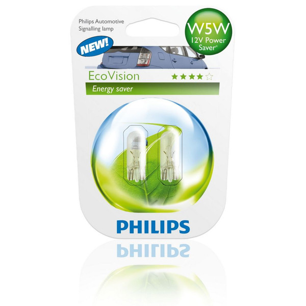 Philips EcoVision 12961ECO W5W 55Вт W 2.1 x D 9.5 лампа для автомобилей