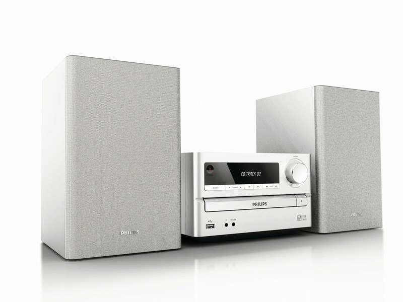 Philips MCM2005/12 Micro set 25W Grey,Silver home audio set