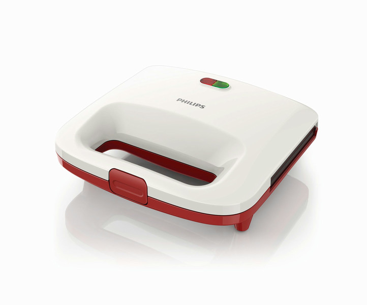 Philips Daily Collection HD2393/41 820W Red,White sandwich maker