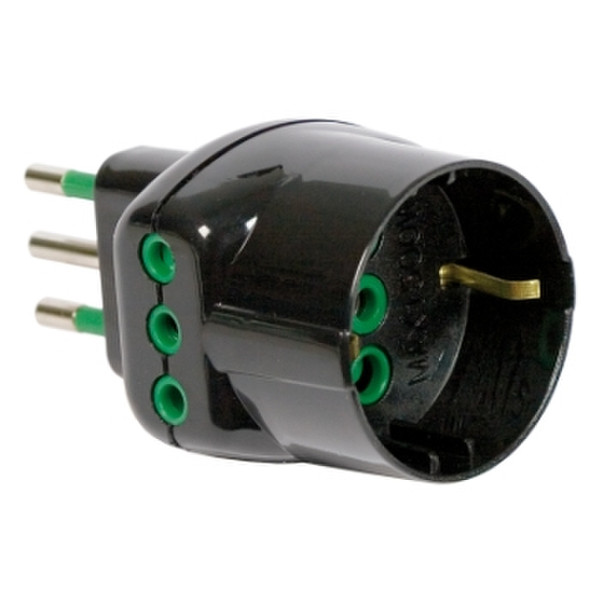 FANTON 82211 Type L (IT) Type L (IT) Black power plug adapter