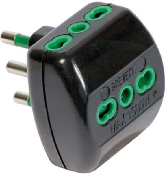 FANTON 82181 Type L (IT) Type L (IT) Black power plug adapter