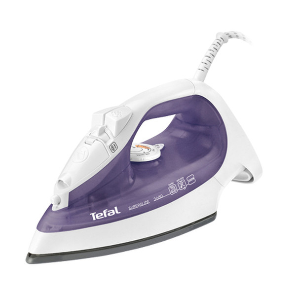 Tefal FV3680 Steam iron Ultragliss soleplate 2200W Purple iron