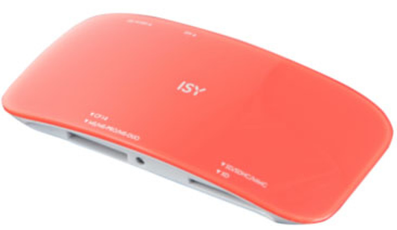 ISY ICR 2100 USB 2.0 Rot Kartenleser