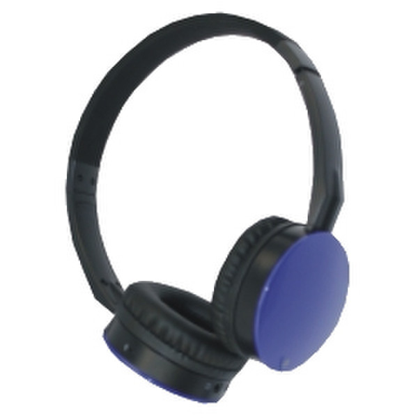 M-Cab 7002201 Kopfband Binaural Schwarz, Blau Mobiles Headset