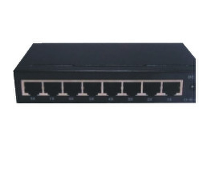 M-Cab 7003509 Unmanaged network switch Gigabit Ethernet (10/100/1000) Черный сетевой коммутатор