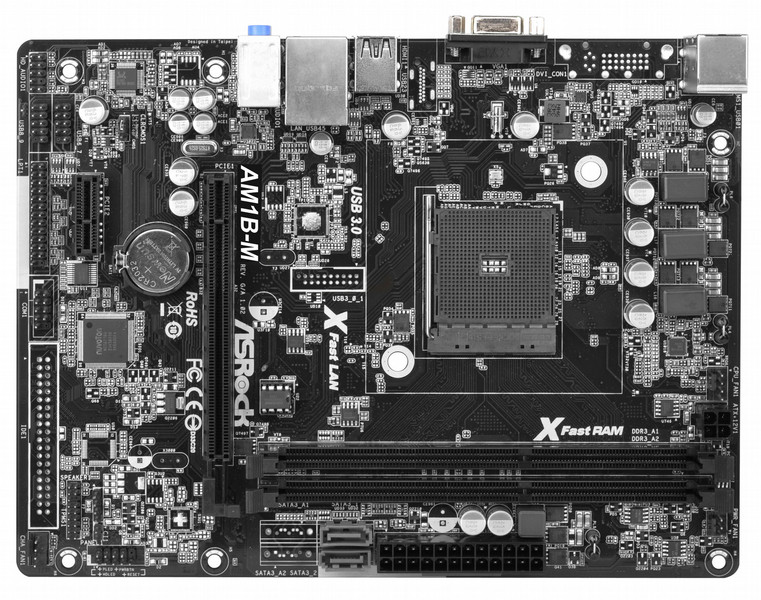 Asrock AM1B-M Socket AM1 Микро ATX