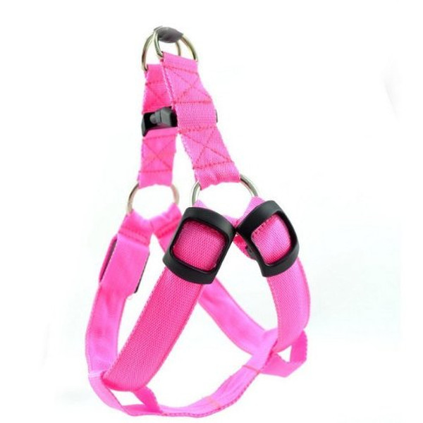 Goliton PET.06.LED.XSX.XPI Pink Nylon Klein Hund Halsband für Haustiere