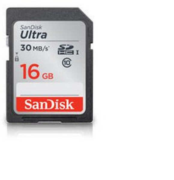 Sandisk Ultra 16ГБ SDHC UHS Class 10 карта памяти