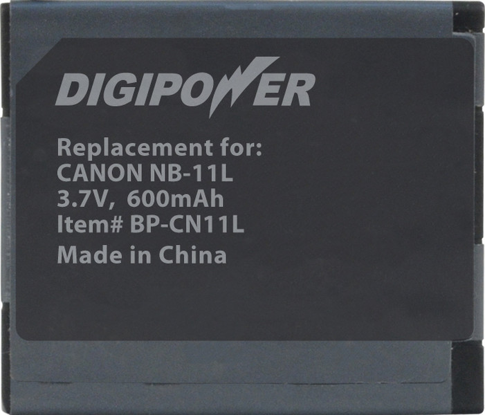 Digipower BP-CN11L Литий-ионная 600мА·ч 3.7В аккумуляторная батарея