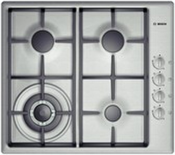 Bosch PCH615ENL Встроенный Gas hob Cеребряный