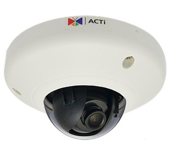 ACTi E97 IP security camera Innenraum Kuppel Schwarz, Weiß Sicherheitskamera