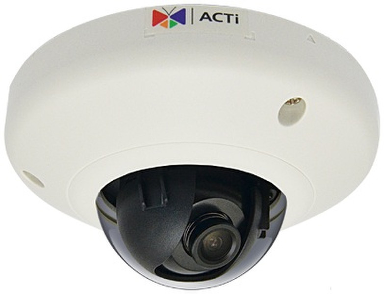 ACTi D92 IP security camera Для помещений Dome Белый камера видеонаблюдения