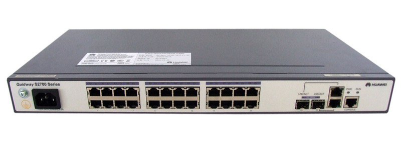 Huawei 2352330 gemanaged Fast Ethernet (10/100) 1U Schwarz Netzwerk-Switch