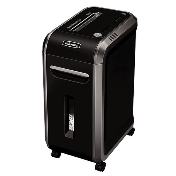 Fellowes Powershred 99Ci Cross shredding 69дБ Черный, Cеребряный измельчитель бумаги