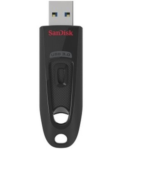 Sandisk Ultra 32ГБ USB 3.0 Черный USB флеш накопитель