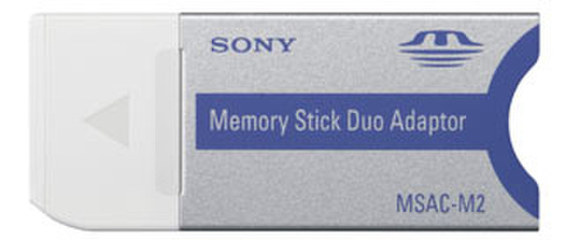 Sony Memory Stick Duo Adaptor Cеребряный устройство для чтения карт флэш-памяти
