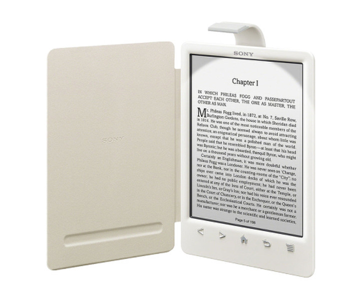 Sony PRSACL30W Cover case Weiß E-Book-Reader-Schutzhülle