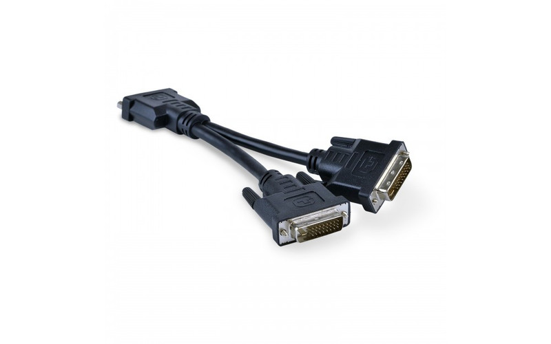 Viewsonic CLOUD-CABLE-001 0.18m DVI 2 x DVI Black DVI cable