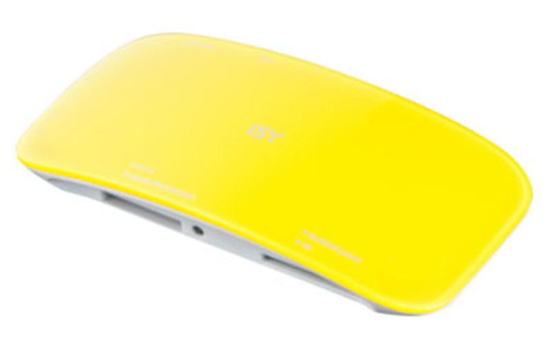 ISY ICR 2100 USB 2.0 Желтый устройство для чтения карт флэш-памяти