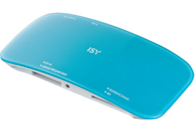 ISY ICR 2100 USB 2.0 Синий устройство для чтения карт флэш-памяти