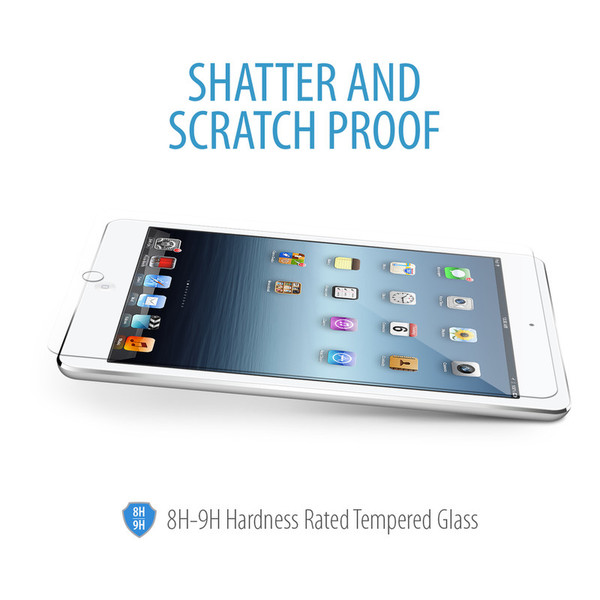V7 Shatter-Proof Tempered Glass Screen Protector for iPad Air