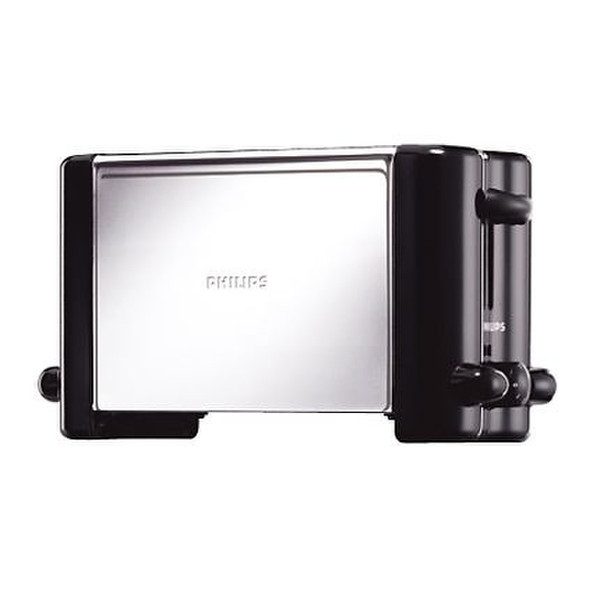 Philips Toaster 2slice(s) 800W Black,Silver