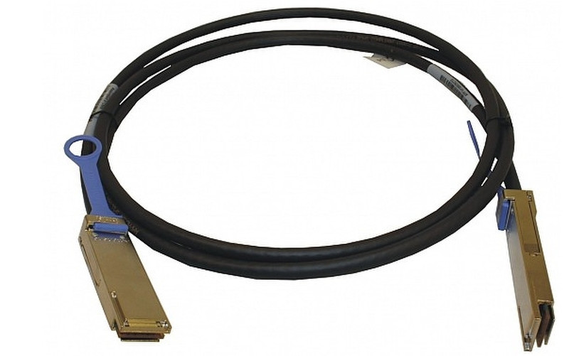 Fujitsu 10m, QSFP+ 10м Черный сетевой кабель