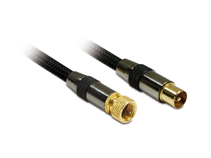 Metronic 419005 1.5m Antenna Antenna Black coaxial cable