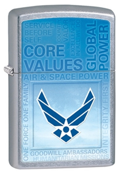 Zippo Air Force Flame kitchen lighter Blau, Silber