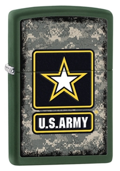 Zippo U.S. Army Flame kitchen lighter Зеленый, Серый, Cеребряный