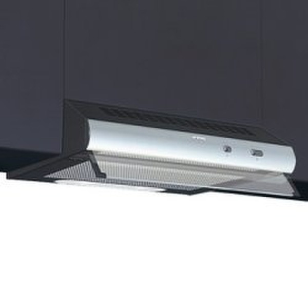 Smeg KSEC60NE Semi built-in (pull out) 300m³/h Silver cooker hood