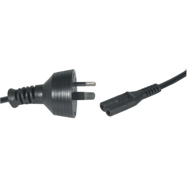 Electus Distribution PS4115 C7 coupler Black power cable