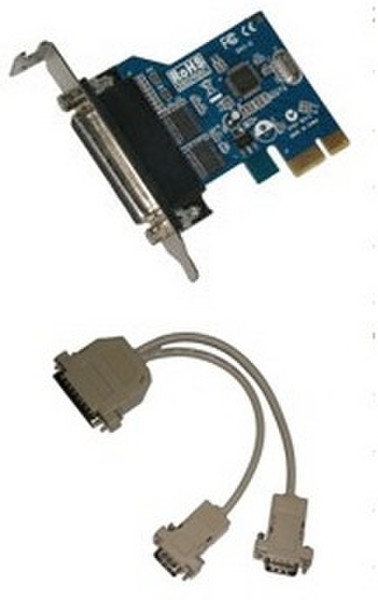 Astrotek 1x Parallel & 2x RS232 DB9 PCIe