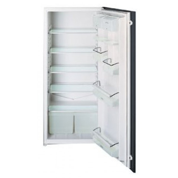 Smeg FL224A Eingebaut Schwarz, Silber Kühlschrank