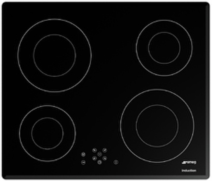 Smeg SE644ID Встроенный Induction hob Черный плита