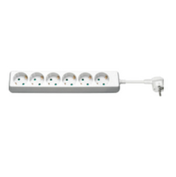 Microconnect GRU0063WA 6AC outlet(s) White surge protector
