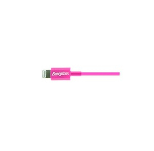 Energizer SYIPPK2 1м USB A Lightning Розовый кабель USB
