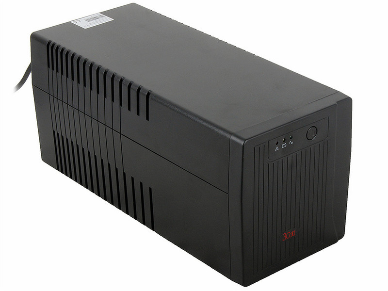 3Cott MICROPOWER 1200VA Line-Interactive 1200VA 4AC outlet(s) Compact Black uninterruptible power supply (UPS)